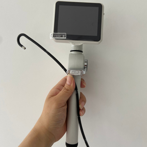 I Video animali flessibili del veterinario dell'endoscopio usano il dispositivo medico veterinario con il Monitor da 3.5 pollici, canale di lavoro di 2.6mm - Product Image 1