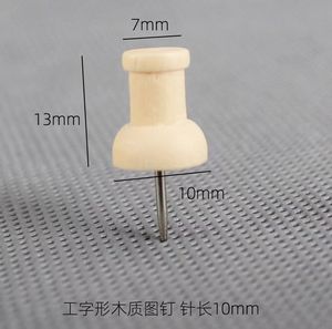 Épingles de sécurité en bois, attaches pour vêtements de mariage et de cérémonie, épingles porte-numéros, broches porte-étiquettes pour vêtements - Product Image 2