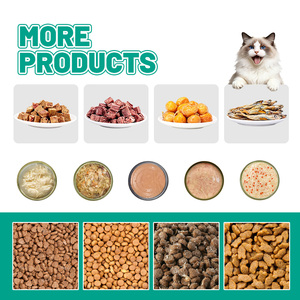 Nourriture humide complète pour chat 40g x 9 coupelles, poitrine de poulet, <span class=keywords><strong>lait</strong></span> de chèvre, haute teneur en protéines pour chatons, vente en gros, OEM, ODM, marque privée - Product Image 6