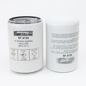Filtre hydraulique SF6720 10 microns en cellulose de remplacement pour engins de construction et excavatrices - Product Image 1