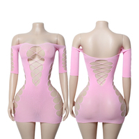 Robe de soirée sexy sans bretelles à une épaule, lingerie de danse, tenue exotique pour pole dance, vêtements de danse