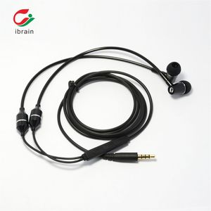 <span class=keywords><strong>Casque</strong></span> <span class=keywords><strong>filaire</strong></span> stéréo Ibrain FC12 à tube d'air <span class=keywords><strong>anti</strong></span>-radiation avec écouteurs 3,5 mm, étanche IPX-3 pour iPhone 15 - Product Image 2