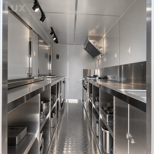 LUX China Hot Selling Shipping Containers Restaurant Kitchen Container Pub Bar Kiosk <b>Float</b> 40ft Container Restaurant Bar - Product Image 4
