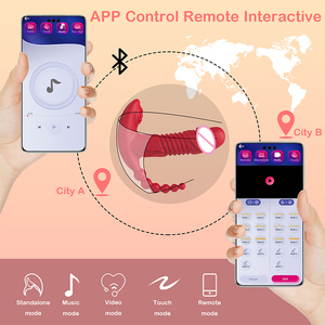 Vibrateur clitoridien portable APP, vibrateur papillon avec 9 modes de vibration, jouet sexuel féminin pour adultes, plaisir pour femmes et couples - Product Image 6