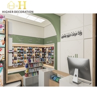 Comptoir de présentation moderne pour magasin médical, design personnalisé, comptoir de pharmacie, étagères pour magasin médical