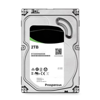 Disque dur interne de bureau ST2000NM0008 Enterprise 35 pouces 2 To, stockage serveur SATA 7200 tr/min