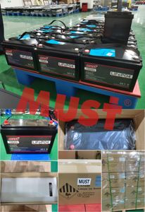 MUST 24V 5kwhソーラーパネルリン酸塩200ah 300ah Lifepo4 12v 100ahバッテリーパックホームバッテリー12VRV電源50ah200ahリチウムイオン - Product Image 4