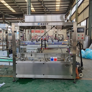 เครื่องบรรจุเจลทำความสะอาดกระจกแบบใช้มือเจลทำความสะอาดด้วยมือเครื่อง SUS304อัตโนมัติแบบจุดศูนย์ถ่วง - Product Image 3