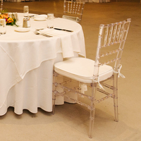 Chaise pliante de mariage en gros pour événements, en résine, avec housse extensible en spandex doré, chaises Tifany