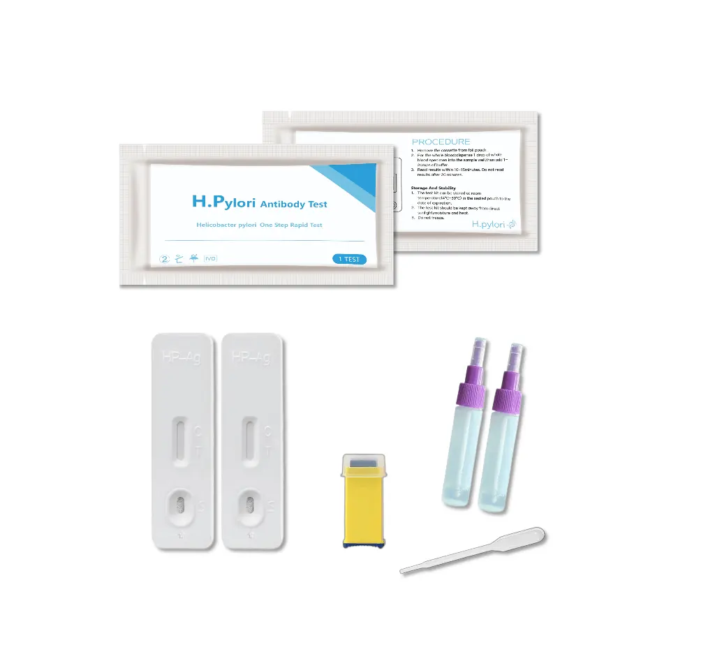 Helicobacter Pylori Stool Test Kits, H. Pylori h. Pylori Stool (Antigen)10-15 Minutes of Quick Home Testing