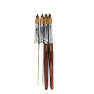 Diamantes de imitación <span class=keywords><strong>2022</strong></span> pelo Kolinsky puro, pintura de <span class=keywords><strong>uñas</strong></span> artísticas, pincel acrílico, gran oferta, 100% Mba - Product Image 5
