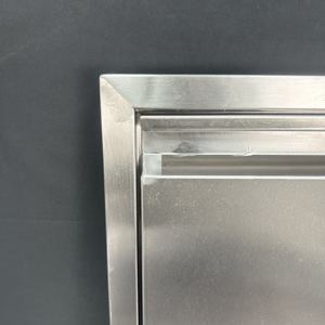 Victory Source Armoire intégrée pour îlot de barbecue de cuisine extérieure à double porte en acier inoxydable pour hôtels et restaurants - Product Image 3