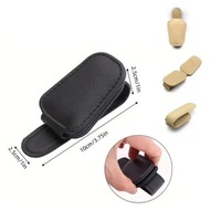 Support de lunettes pour pare-soleil de voiture, pince à lunettes de soleil, pince à billets et cartes, pince multifonction portable, accessoires intérieurs automobiles