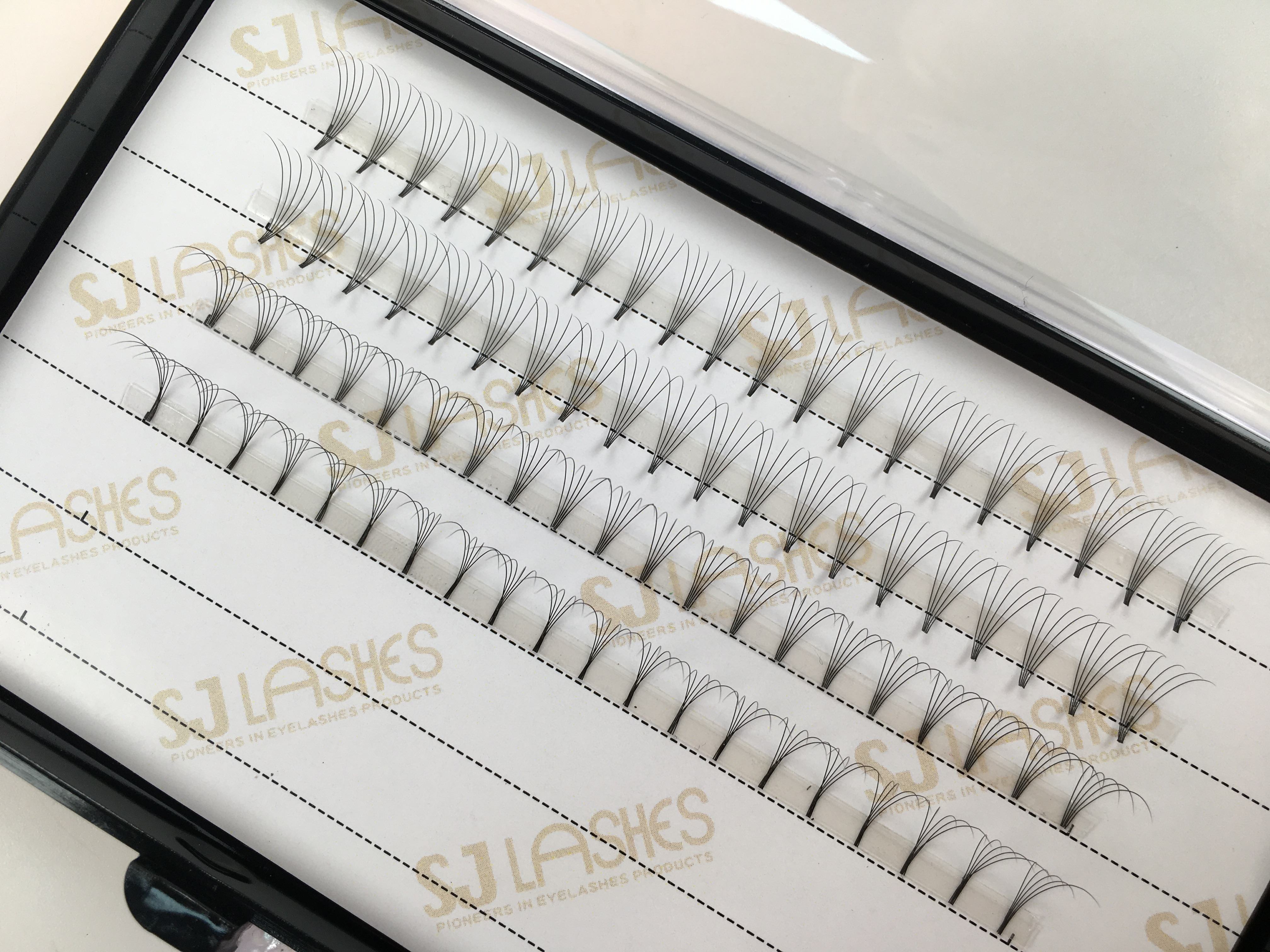 Pestañas de ventilador 5D