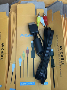 Cable de Video PS2AV/<span class=keywords><strong>PS2</strong></span> para Conectar tu Consola a la Televisión, Cable de Audio <span class=keywords><strong>AV</strong></span>, Cable Triple PS2RGB de 1.8M - Product Image 2