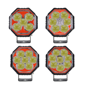 New Design Led Motorcycle Front Spotlight High Power Colorful <b>Light</b> Headlight IP67 Waterproof Driving Foglights for Trucks - Product Image 2