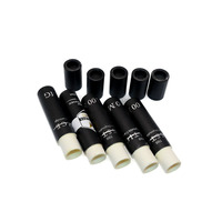Boîtes rondes rigides en carton personnalisées pour cartouches en céramique pleine, tubes en papier pour cartouches de 1 gramme