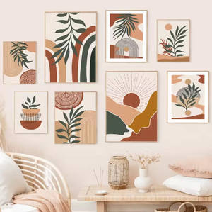 Affiches murales abstraites florales modernes <span class=keywords><strong>Matisse</strong></span>, impressions d'images <span class=keywords><strong>Matisse</strong></span> beige pour le salon, décoration murale <span class=keywords><strong>de</strong></span> la maison - Product Image 4