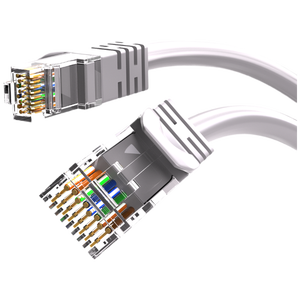 สายแพทช์อีเธอร์เน็ต <span class=keywords><strong>Cat6</strong></span> ขนาด 6 นิ้ว (0.15 ม.) 28AWG แบบไม่มีสายป้องกัน (U/UTP) PVC CM เส้นผ่านศูนย์กลางเล็ก ยืดหยุ่นสูง ปราศจากออกซิเจน - Product Image 3