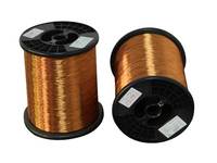 Fil en cuivre émaillé plaqué aluminium CCAQA-1/155 0,16 mm 0,17 mm 0,20 mm 0,21 mm 0,23 mm 0,24 mm