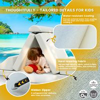 Canapé modulaire imperméable pour enfants pour extérieur, intérieur, résistant, canapé sectionnel en mousse pour enfants et adultes