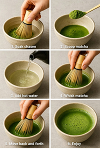 Single Origin Matcha Stone Ground, Culinary Grade in Kraft Paper Bag, OEM Wholesale for Chai & Tea <b>Blends</b> - Product Image 6