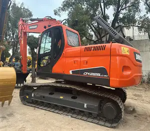 Crawler Excavators 2020-2022 Earth Excavation Equipment Used Doosan DX 225 Excavator For Sale DX225LCA