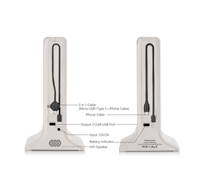 Banco de Energía de Mesa FYD-835SD de Gran Capacidad con Batería Integrada de 23200 mAh, Carga Inalámbrica para Teléfonos en Ambos Lados, para Restaurantes, OEM, CA - Product Image 5