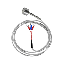 Capteur de température industriel OEM ODM RPD PT100 RTD sur mesure, haute précision 0,2°C, -40~1200°C, transducteur de température