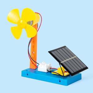 ของเล่นตัวต่อ STEM แบบ DIY พัดลมพลังงานแสงอาทิตย์ ชุดทดลองการผลิตไฟฟ้าพลังงานแสงอาทิตย์ พัดลมขนาดเล็ก สำหรับ<span class=keywords><strong>เด็ก</strong></span> โครงการวิทยาศาสตร์ ชุดทดลองการเรียนรู้ในโรง<span class=keywords><strong>เรียน</strong></span> - Product Image 2