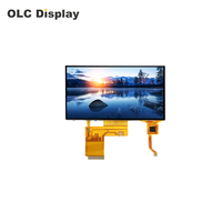 Hochwertiges TFT 4,3-Zoll-IPS-LCD-Modul mit LED-Hintergrundbeleuchtung, 800x480 Auflösung, hoher Helligkeit, FPC-Kabel und Touchpanel-Display