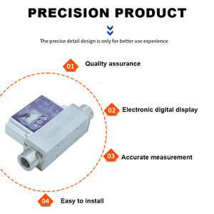 Misuratore di Flusso di Massa Termico <span class=keywords><strong>Micro</strong></span> in Acciaio Inossidabile MEMS Bidirezionale OEM 1NmL/min-1000NL/min RS485 4-20mA - Product Image 3