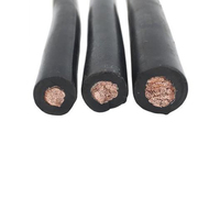 Câble de machine à souder électrique Gaine en caoutchouc Flexible Monocœur en cuivre 16mm 25mm 35mm 50mm
