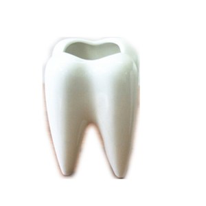 <span class=keywords><strong>Maceta</strong></span> <span class=keywords><strong>de</strong></span> Cerámica Blanca para Flores, Tipo <span class=keywords><strong>Maceta</strong></span> Dental - Product Image 1