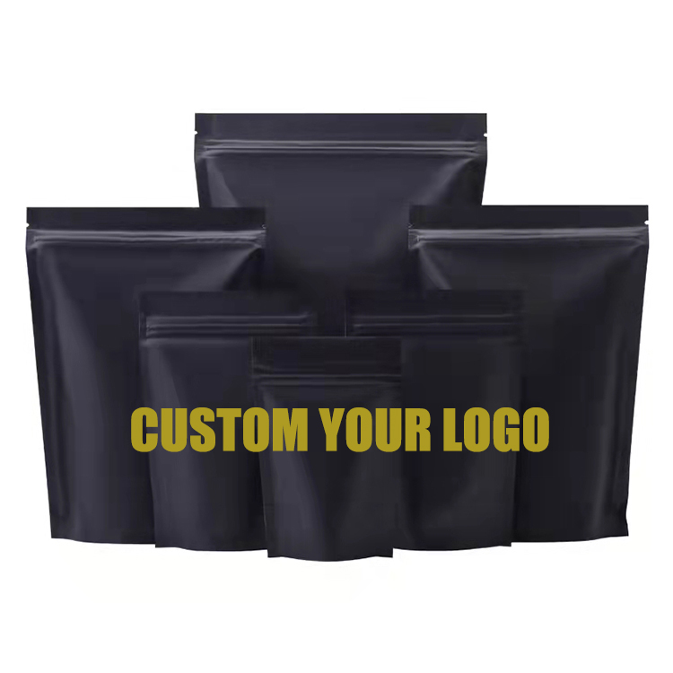 3.5g Cookie Smell Proof Bag plastic Soft Touch Edibles Packaging Matte Doypack Mylar Bags
