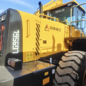 Fabriqué en Chine SDLG Chargeuse sur pneus Assurance qualité Chargeuse pelleteuse d'occasion SDLG LG956L en vente - Product Image 2