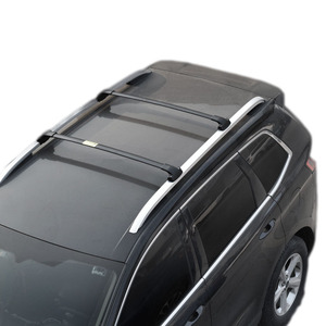 Panneau solaire en aluminium série 80, boîte à outils, barre de douche routière, échelle à corde 4x4, pince avec lumières LED, montage plat |   Barres de toit pour voiture - Product Image 6