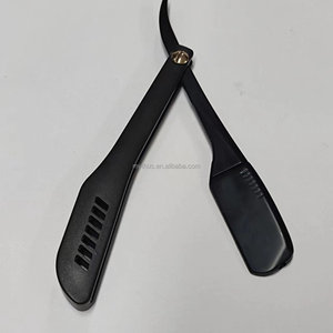 Chất Lượng Cao Kẽm Vật Liệu Hợp Kim Cắt Tóc Lưỡi Chủ Người Đàn Ông Cạo Râu Dao Cạo Cạnh Thẳng Dao Cạo Tóc Dao Cạo Với Hộp Bao Bì - Product Image 6