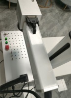 Machine de marquage laser à fibre portable 30W, refroidissement par air, prend en charge PLT BMP AI, logo, métal, bijoux, étiquettes, mini machine de marquage laser