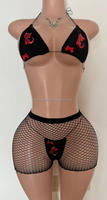 Vadulyer Source Factory Wholesale Popular Design 10 Color Can Pick Full Rhinestone Stripper Outfits