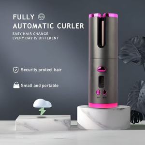Rizador de Pelo Automático Inteligente Inalámbrico, Rizador Portátil Recargable por USB, Plancha de Pelo Inalámbrica con Pantalla LCD para el Hogar - Product Image 3