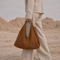 Sacs fourre-tout vintage en daim pour femmes, sacs messager de luxe de créateur, sacs hobo souples et décontractés pour le quotidien