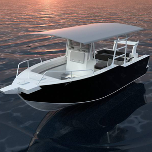 เรืออลูมิเนียมสำหรับตกปลาและพักผ่อน ปี 2022 พร้อมหลังคาบิมินี่ ขาย - Product Image 3