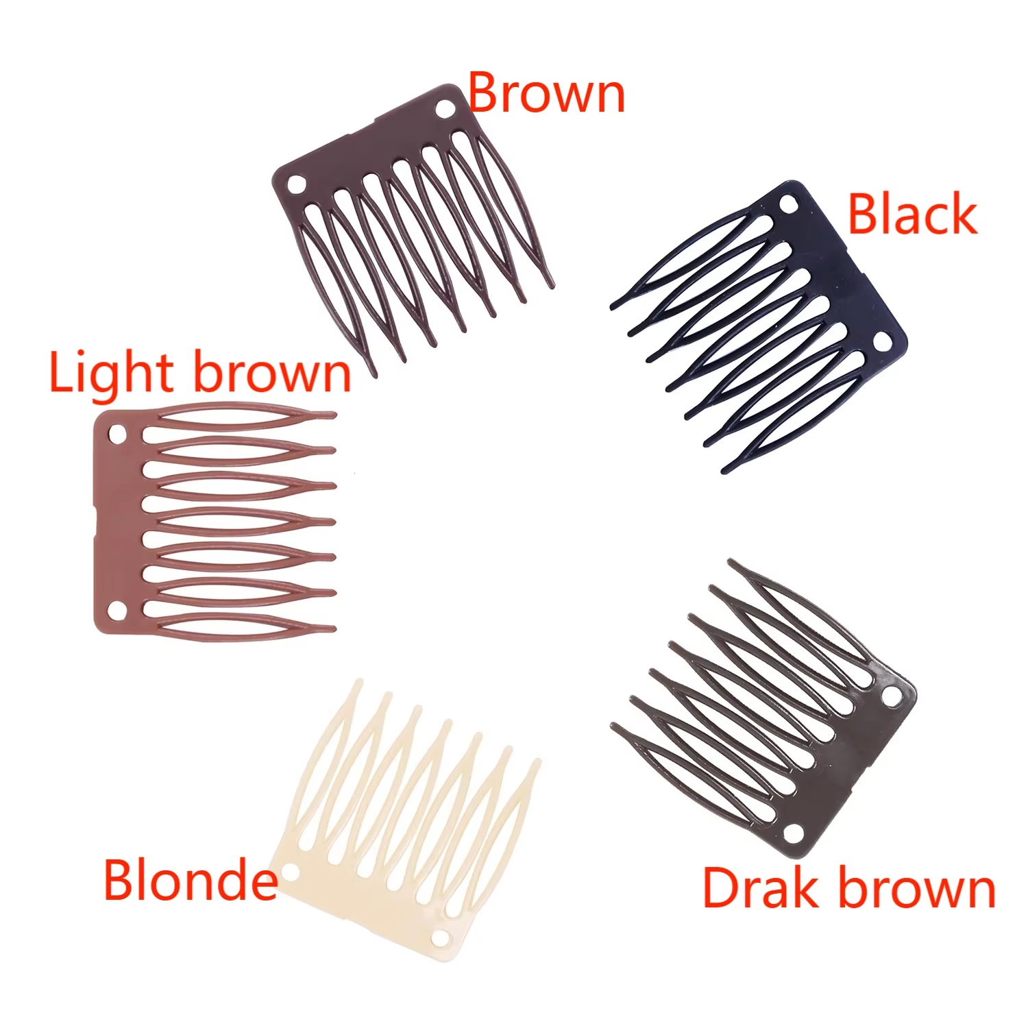 wig comb slides