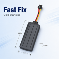 4G Mini Wired Remote Engine Fuel Cut ACC Kill Switch 9 90V BDS GLONASS WiFi LBS Pelacak GPS Mobil Truk Pintar Waktu Nyata PC