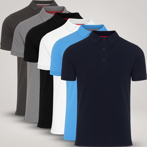 Camiseta de Hombre de Algodón 220G de Alta Calidad, Tejida y Bordada con Logotipo Personalizado, Manga Corta, Transpirable, Deportiva, Casual y de Negocios - Product Image 3