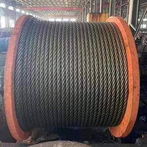Cable de Acero 6x19S 6x19W 6x25F 6x26WS-FC IWRC para Elevación, Precio de Fábrica - Product Image 5