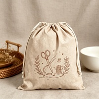 Sac à cordon personnalisé en toile imprimée, motif dessin animé, écologique et recyclé, pochette de rangement unisexe, sac d'emballage en gros
