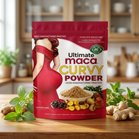 Poudre d'agrandissement des fesses de haute qualité Ultimate Maca Curvy Powder, poudre pour l'agrandissement des fesses et des hanches