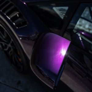 Pellicola Vinilica TPU Super Lucida Senza Bolle per Carrozzeria Auto, Funzione Cambio Colore da Viola Notte a Viola Cangiante - Product Image 4